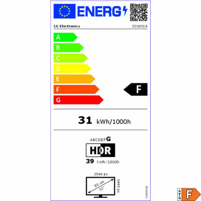 Gaming монитор LG 32U631A-B Quad HD 32’’
