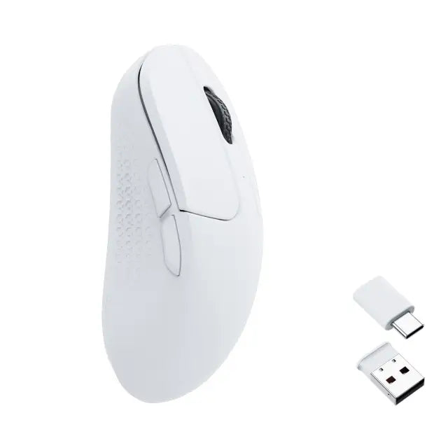 Геймърска Безжична мишка Keychron M3 Mini 1000Hz Matte White