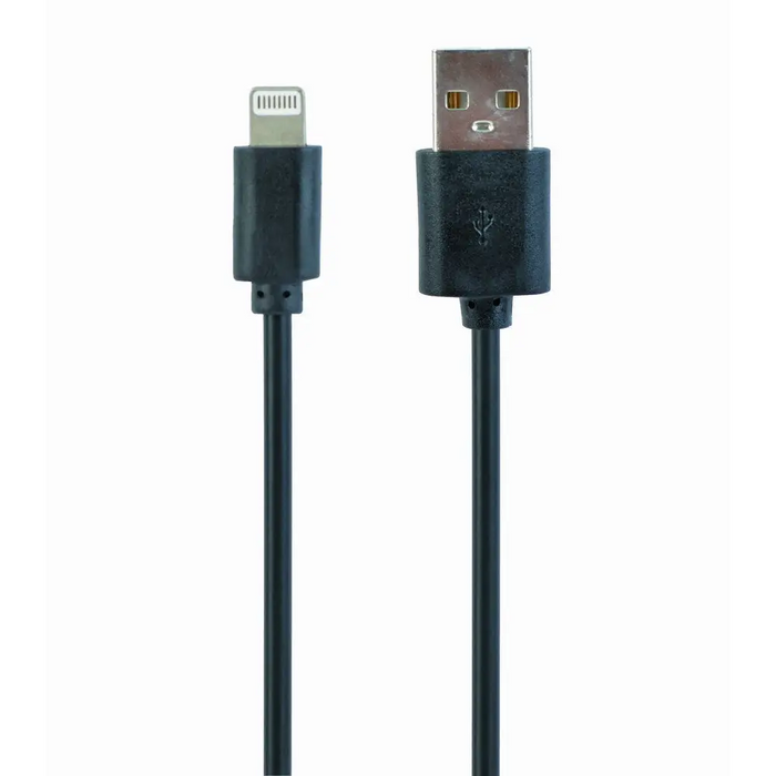 Gembird CC-USB2-AMLM-1M светкавичен кабел черен
