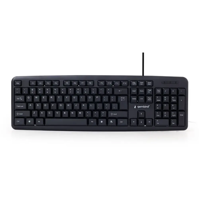 Gembird KB-U-103 клавиатура USB US English Черна