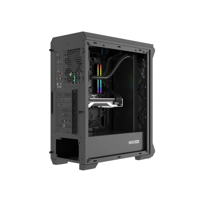 GENESIS Irid 505F Midi Tower Черен