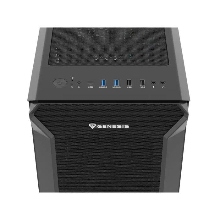 GENESIS Irid 505F Midi Tower Черен