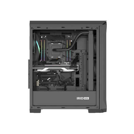 GENESIS Irid 505F Midi Tower Черен