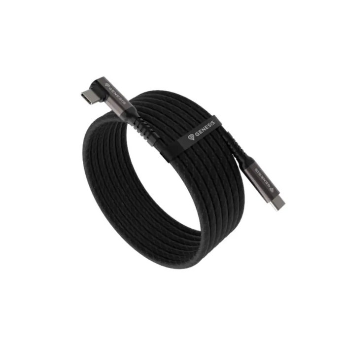 Genesis кабел USB-C M/M 3.1 GEN 2 10GB/S PD60W VR 3m черен