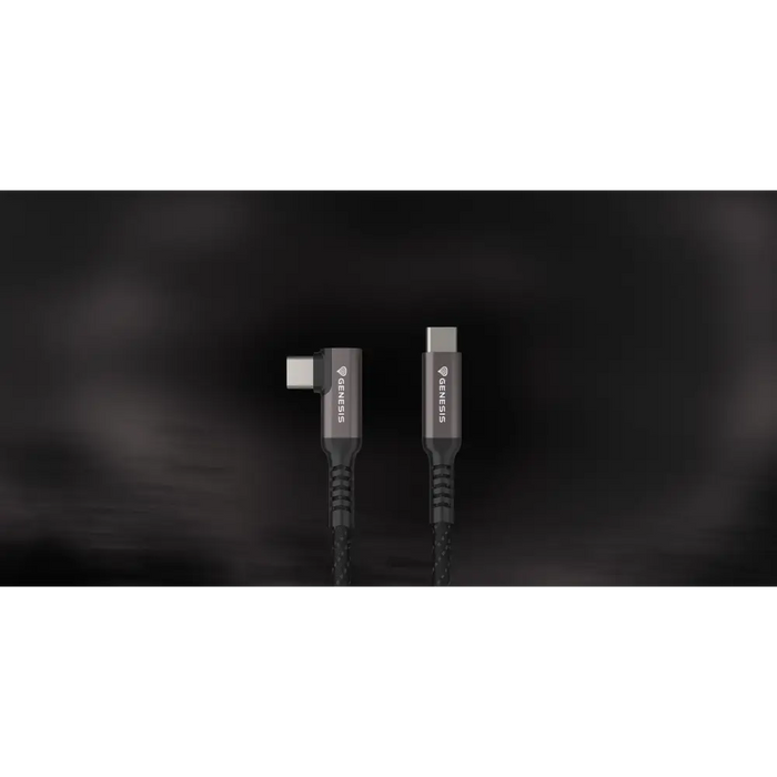 Genesis кабел USB-C M/M 3.1 GEN 2 10GB/S PD60W VR 5m черен