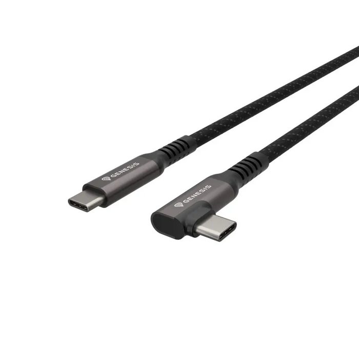 Genesis кабел USB-C M/M 3.1 GEN 2 10GB/S PD60W VR 5m черен