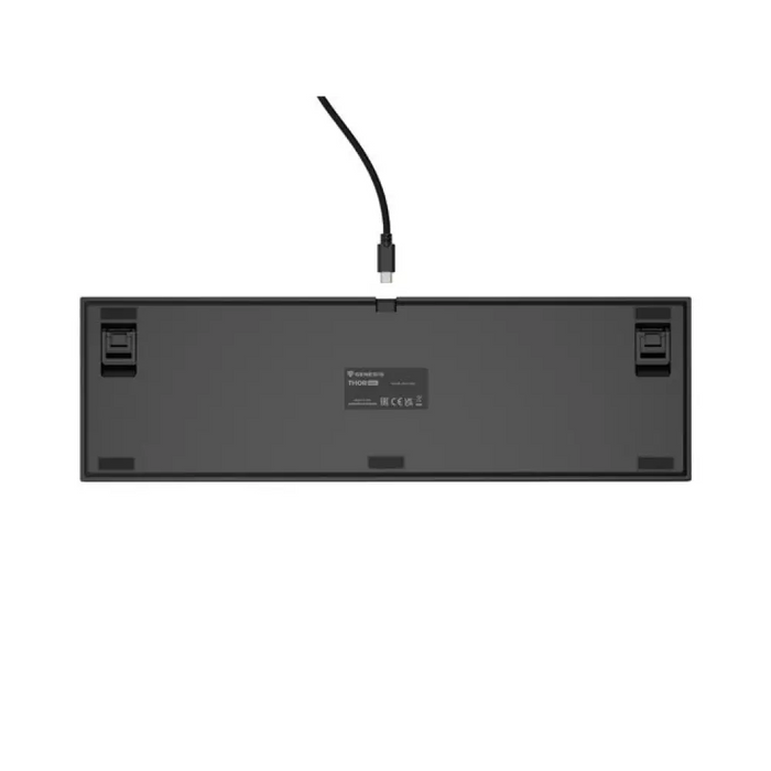 Genesis Mechanical Gaming Keyboard Thor 404 Black RGB