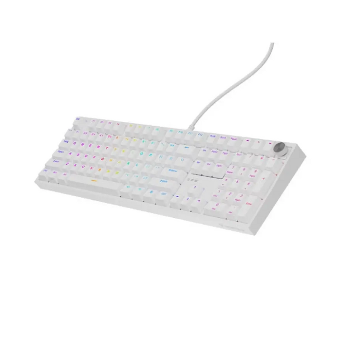 Genesis Mechanical Gaming Keyboard Thor 404 Бяла RGB