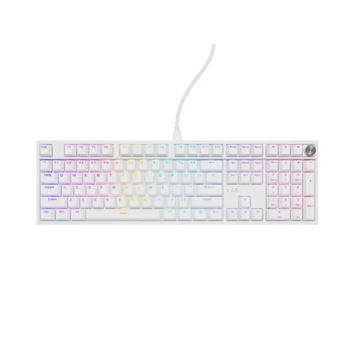 Genesis Mechanical Gaming Keyboard Thor 404 Бяла RGB