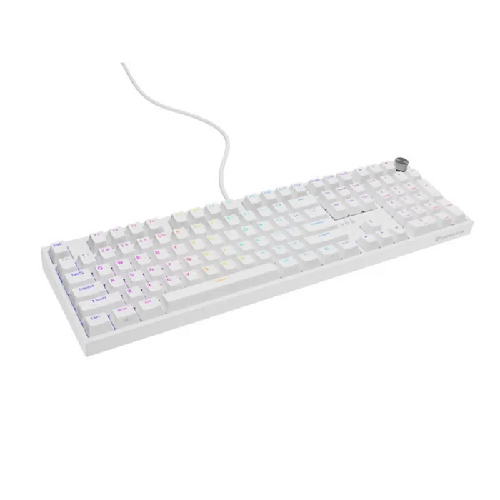 Genesis Mechanical Gaming Keyboard Thor 404 Бяла RGB