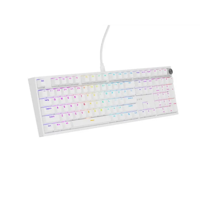 Genesis Mechanical Gaming Keyboard Thor 404 Бяла RGB
