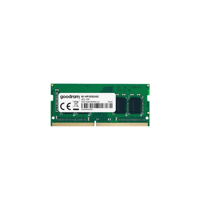 Goodram W-HP16S04G модул памет 4 GB 1 x 4 GB DDR3 1600 MHz