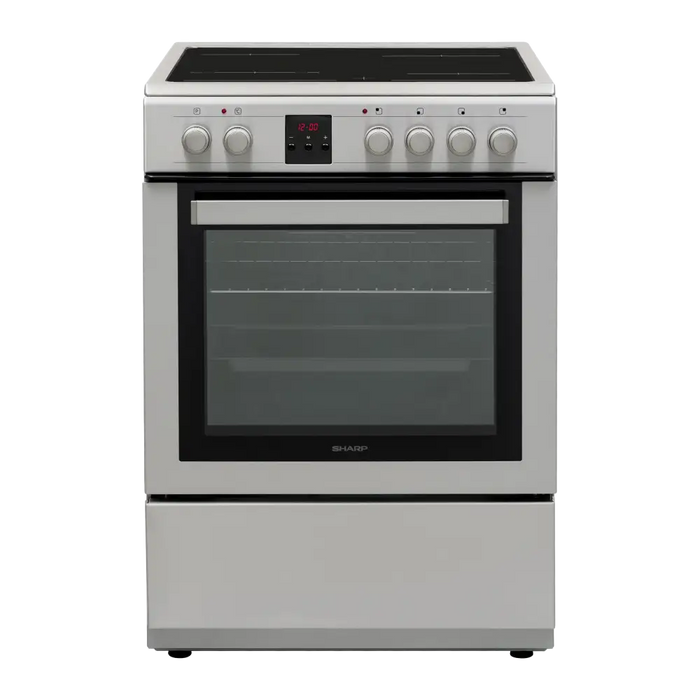 Готварска печка (ток) Sharp KF 76FVDD22IMK CH INOX Керамични