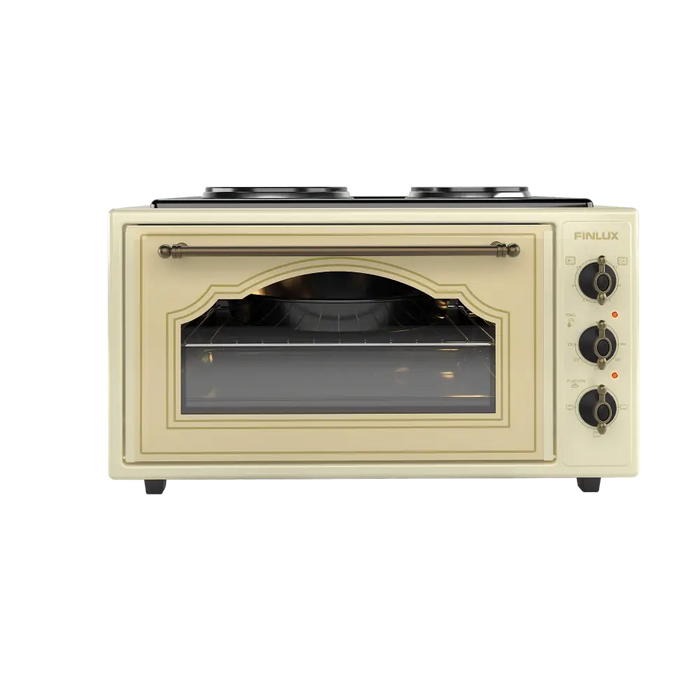 Готварска печка (мини) Finlux FMC 9601DP 2 ток Шампанско