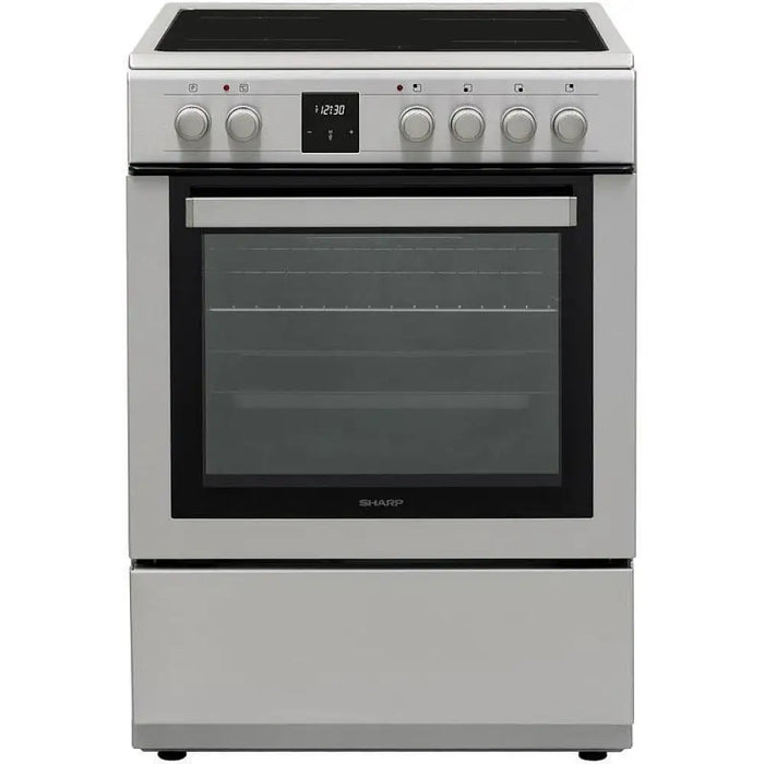 Готварска печка (ток) Sharp KF-76FVDT22IMK-EU INOX Керамични