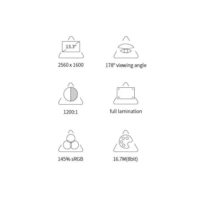 Графичен дисплей таблет HUION Kamvas