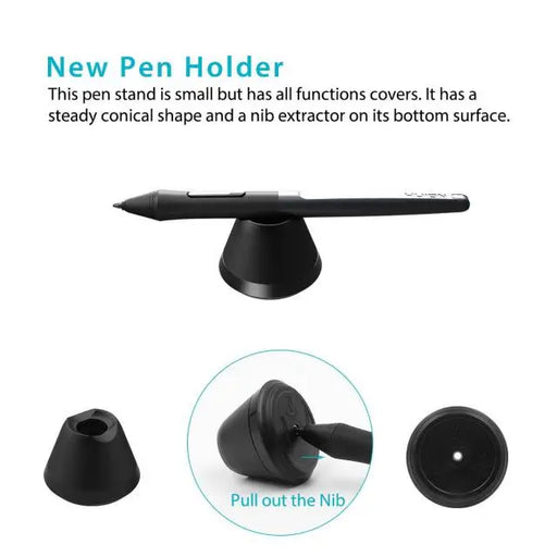 Графичен таблет HUION Inspiroy H640P USB Черен