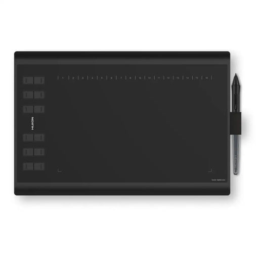 Графичен таблет HUION H1060P 5080 lpi 250 x 160 mm USB Черен