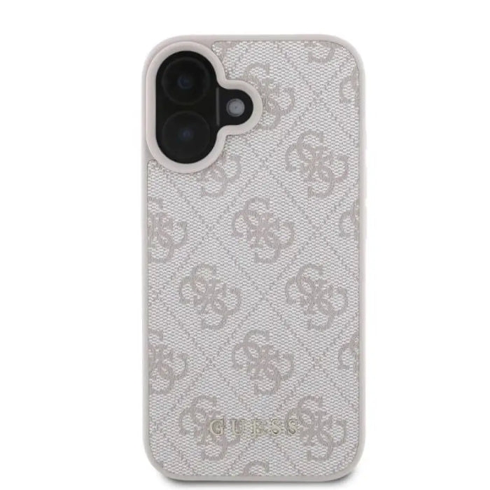 Guess 4G класически калъф за iPhone 16 - розов