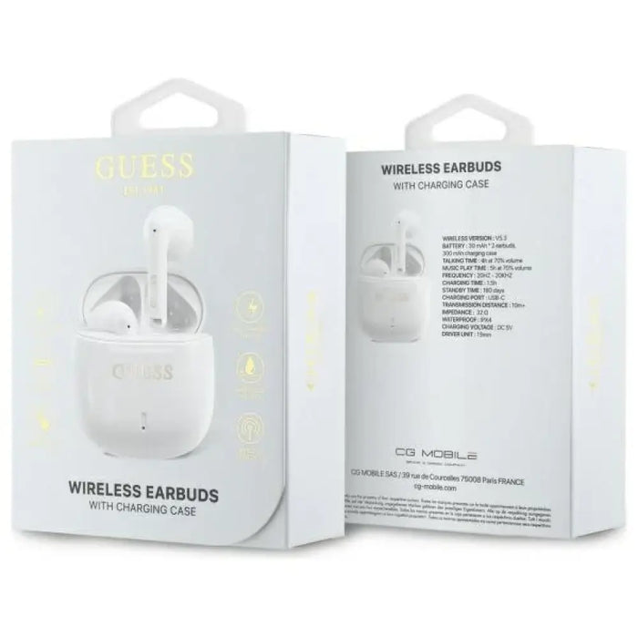 Guess Bluetooth слушалки GUTWSJ14ESGH TWS + докинг станция