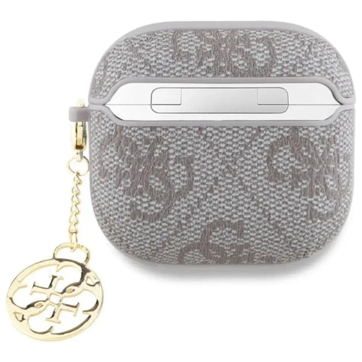 Guess GUA4G4GSMP AirPods 4 покритие розово/розово 4G Charm