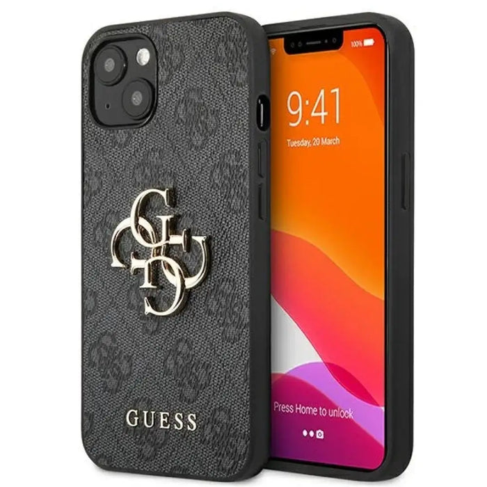 Guess GUHCP13M4GMGGR iPhone 13 / 14 / 15 6.1’’ сив/сив