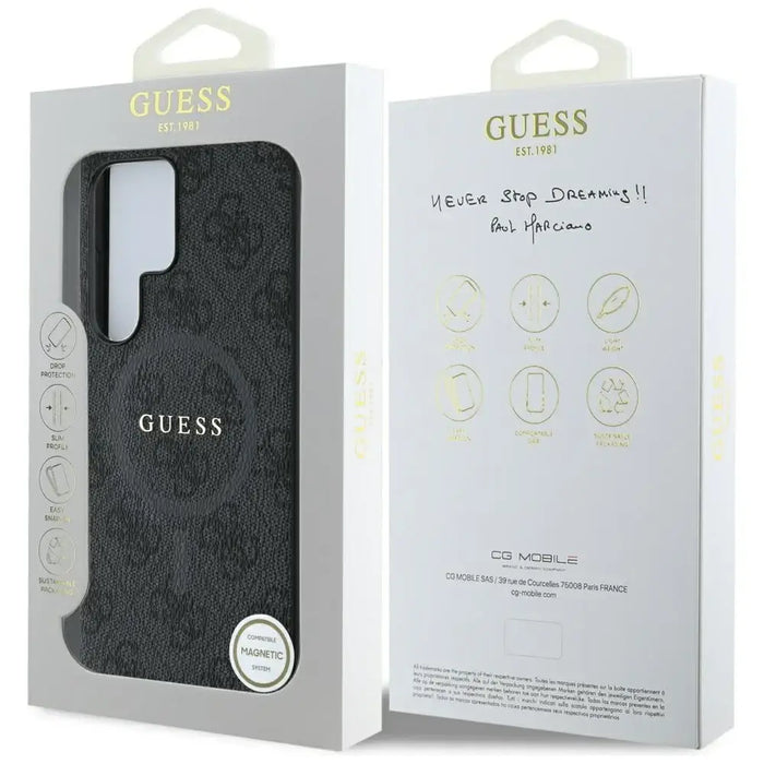 Guess Кожен 4G цветен пръстен с класическо лого MagSafe