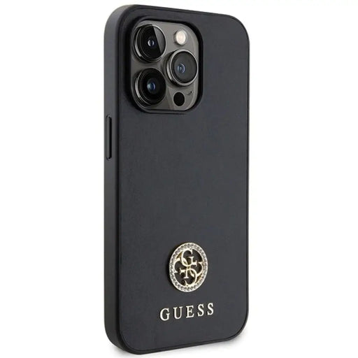 Guess Strass Metal Logo Case за iPhone 14 Pro Max 6.7’’