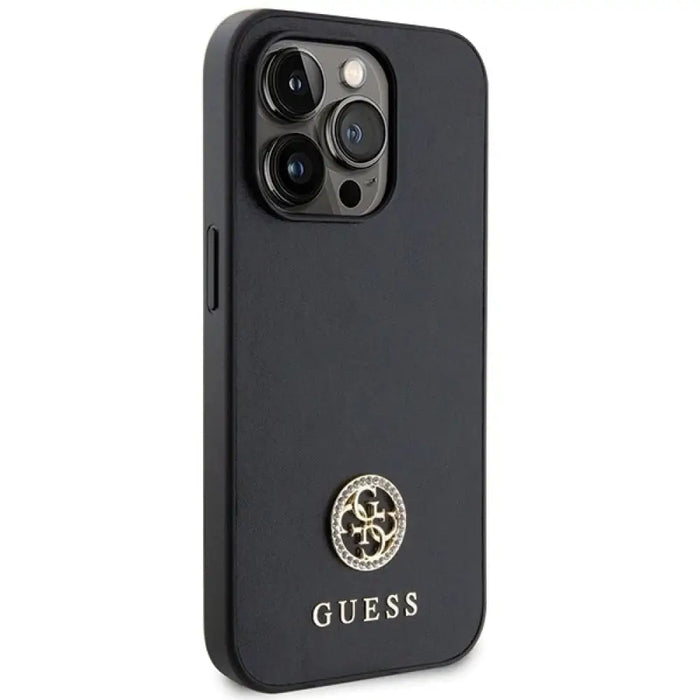 Guess Strass Metal Logo Case за iPhone 14 Pro Max 6.7’’