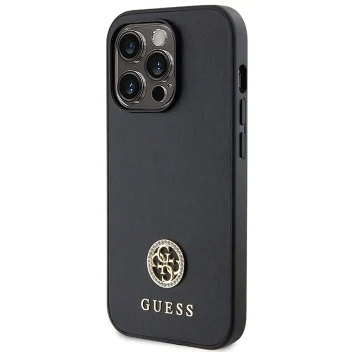 Guess Strass Metal Logo Case за iPhone 14 Pro Max 6.7’’
