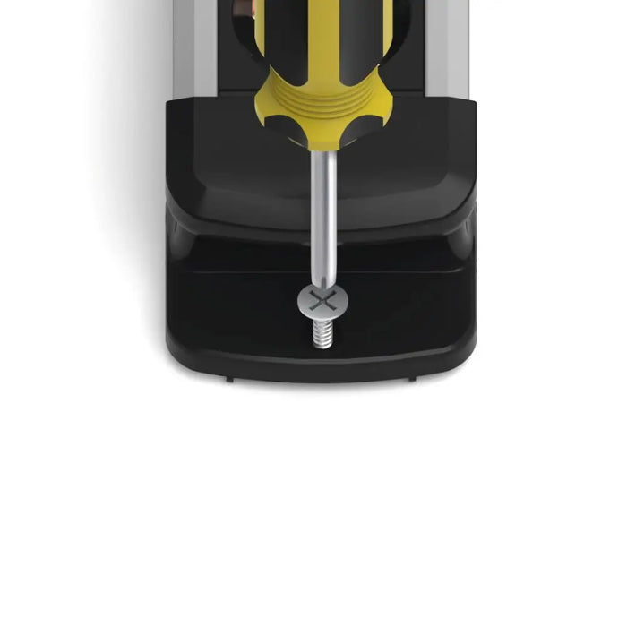 HAMA Алуминиев Разклонител 3-гнезда превключвател стенен