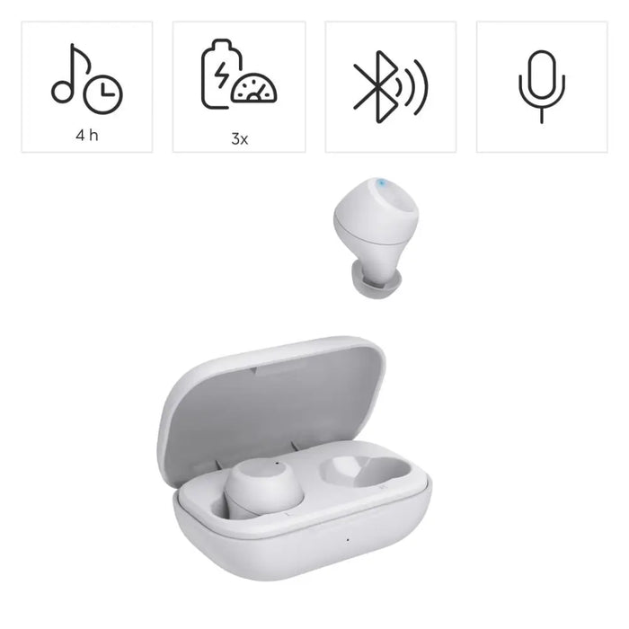 Hama Блутут слушалки “Spirit Chop II” TWS in-Ear бяло