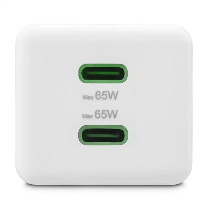 HAMA Бързо зарядно 220V 65W GaN 2x USB-C PD 201994