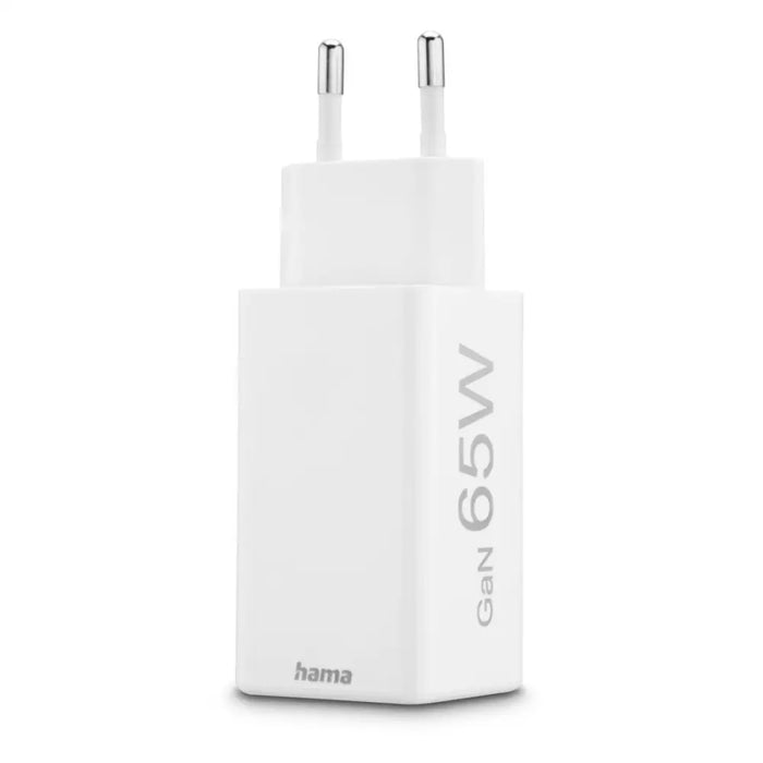 HAMA Бързо зарядно 220V 65W GaN 2x USB-C PD 201994