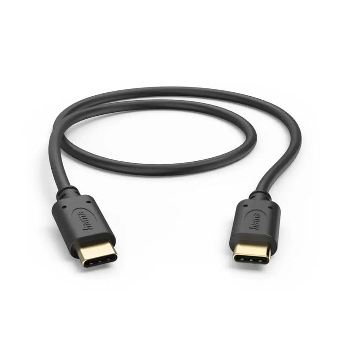 HAMA Кабел за зареждане USB C USB C 0,5 м черен