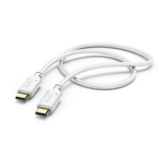 HAMA Кабел за зареждане USB-C - USB-C 1,5 м бял