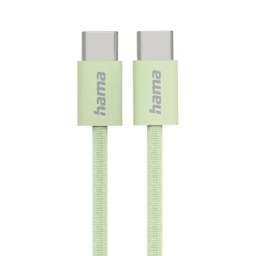 HAMA Кабел за зареждане ’Fabric’ USB-C - USB-C 1 m Nylon