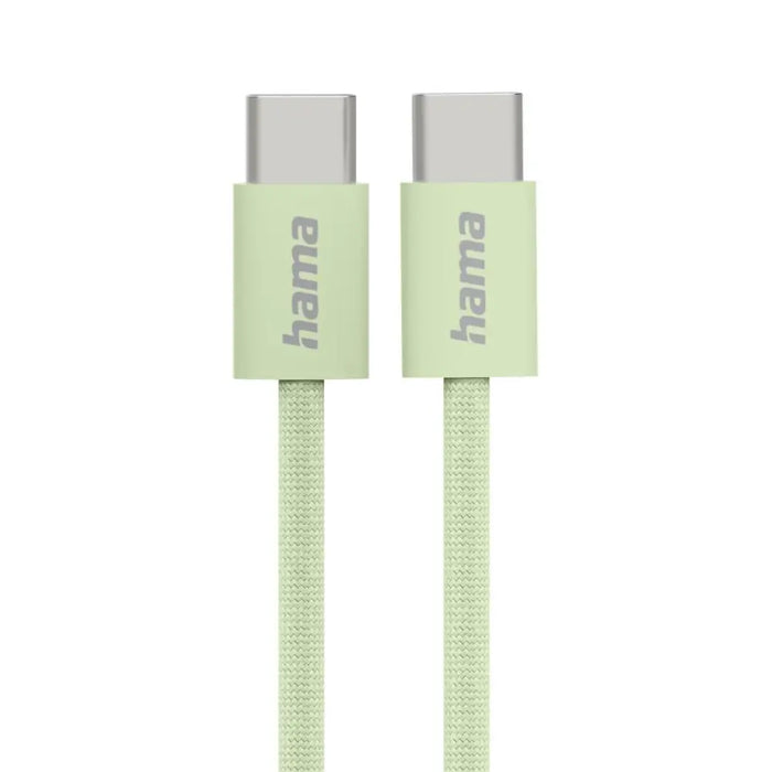 HAMA Кабел за зареждане ’Fabric’ USB-C - USB-C 1 m Nylon