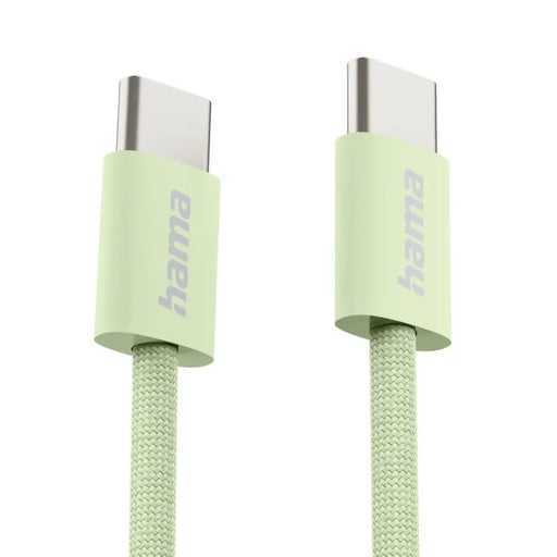 HAMA Кабел за зареждане ’Fabric’ USB-C - USB-C 1 m Nylon