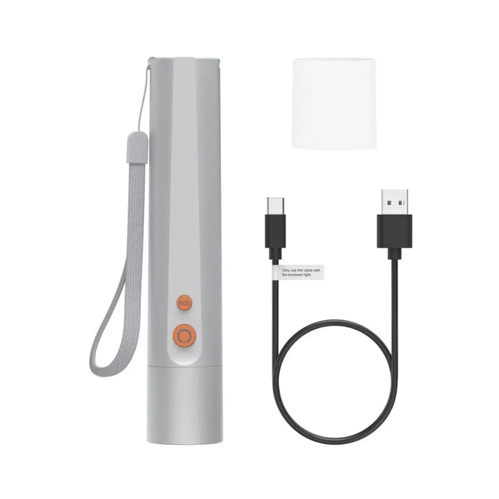 HAMA LED Фенер FL350-C презареждащ се алуминиев 4 режима