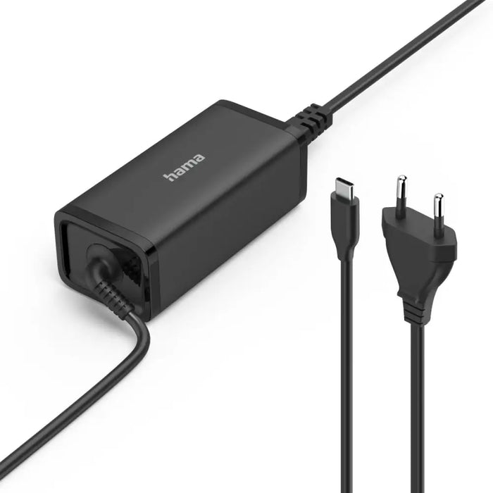 HAMA Универсално захранване за лаптоп USB C Gan (PD) 5