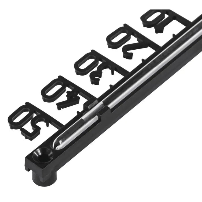 HAMA Вътрешен/външен термометър дървовидна структура 16 см