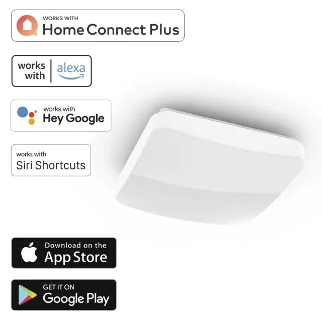 Hama WiFi Таванно осветление аплик квадрат 27 cm