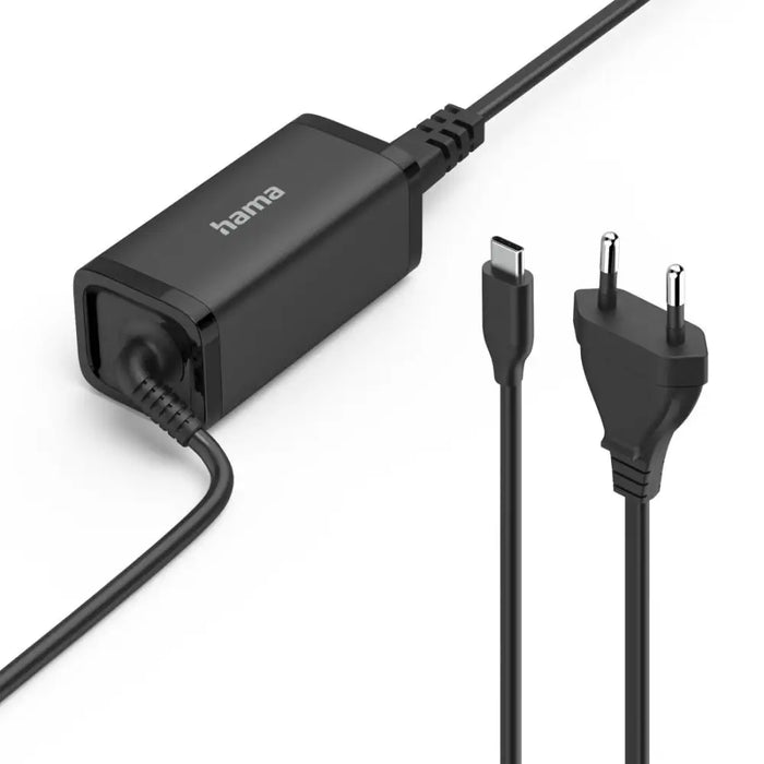 HAMA Зарядно за лаптоп USB-C PD GaN 5-20V/45 W