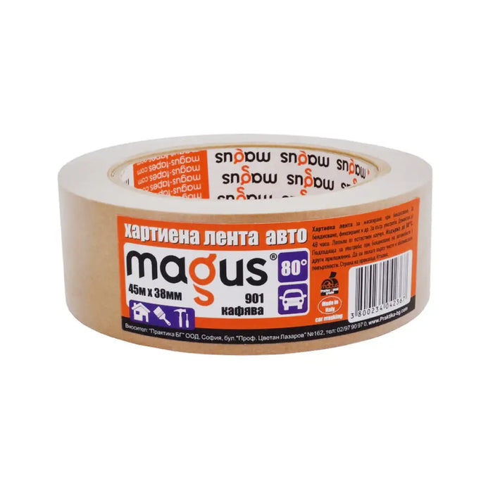 ХАРТИЕНА ЛЕНТА ЗА БОЯДИСВАНЕ 80 C 45M/38MM MAGUS