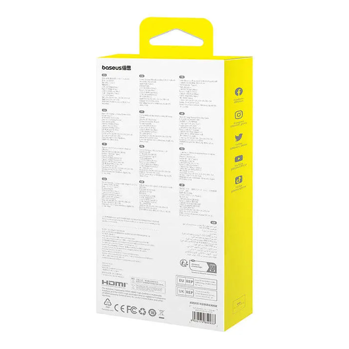 Хъб AIR Baseus UltraJoy Series Type-C към HDMI 60Hz USB3.0