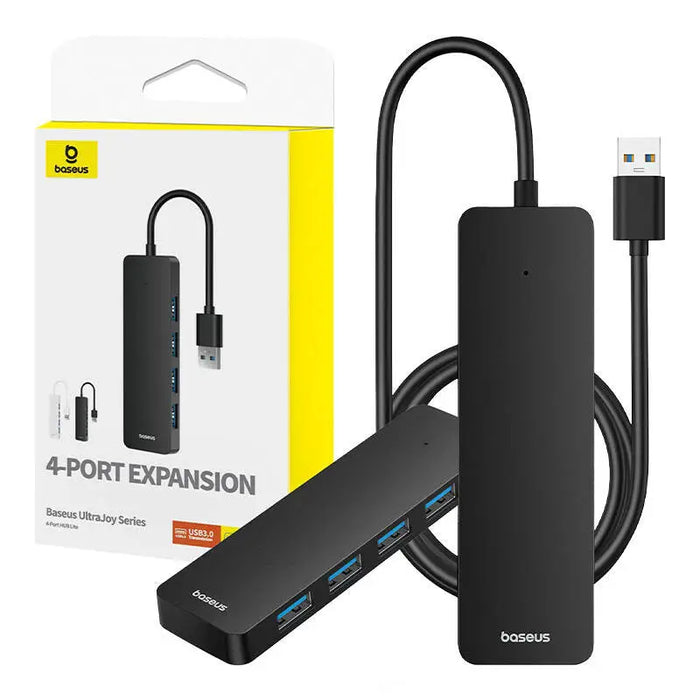 Хъб Baseus UltraJoy Series Lite 2m USB към USB3.0 х4 черен