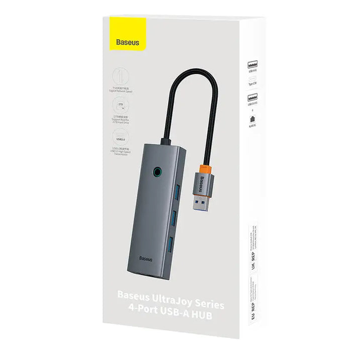 Хъб Baseus UltraJoy Series Lite USB към USB 3.0 х3