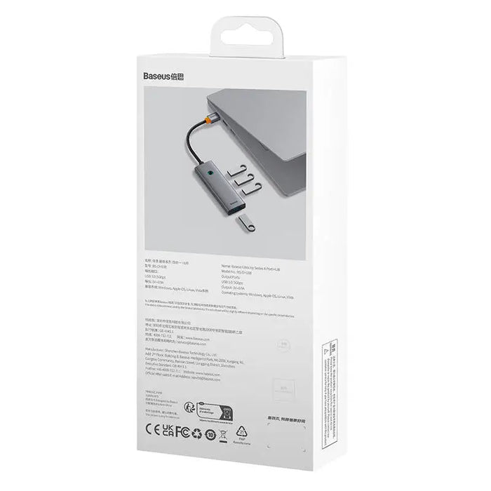 Хъб Baseus UltraJoy Series Lite USB към USB 3.0 х4