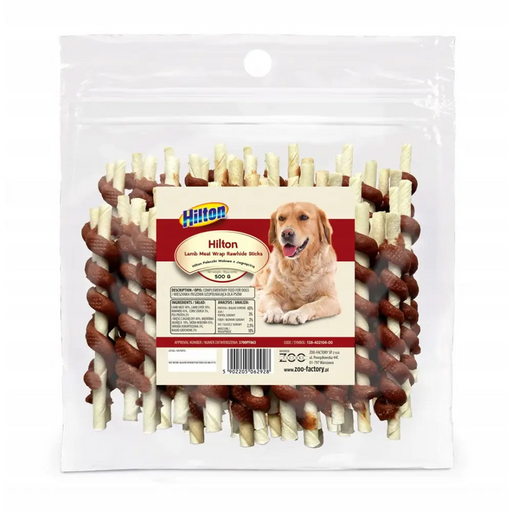 HILTON Beef and Lamb Sticks - лакомство за кучета - 500гр